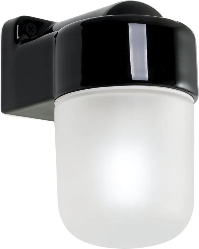 Aplica de perete design minimalist din ceramica neagra OSTIA