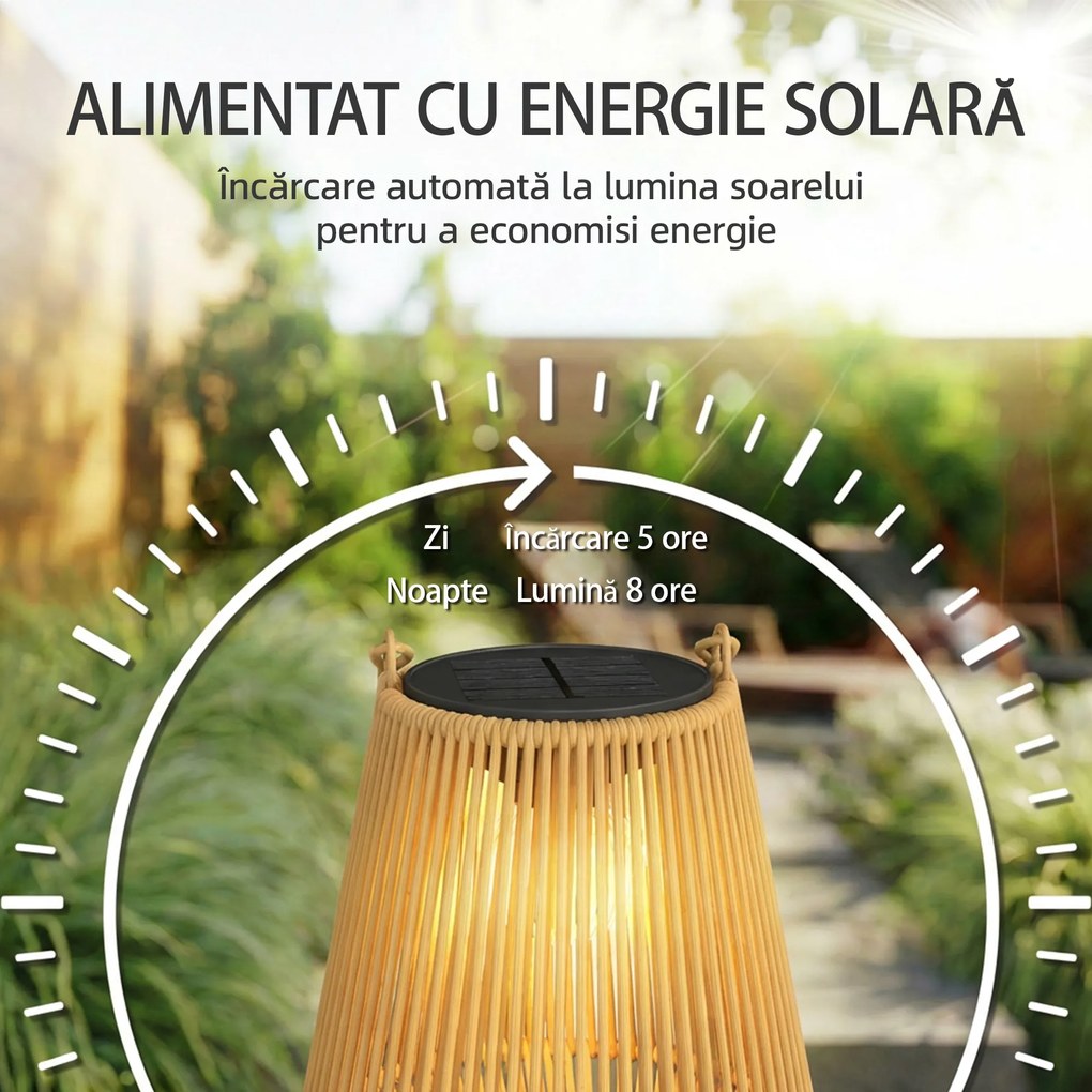 Outsunny efect împletit din ratan | Aosom Romania