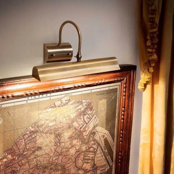 Aplică pentru tablouri Ideal Lux RETRO 2xE14/28W/230V alamă