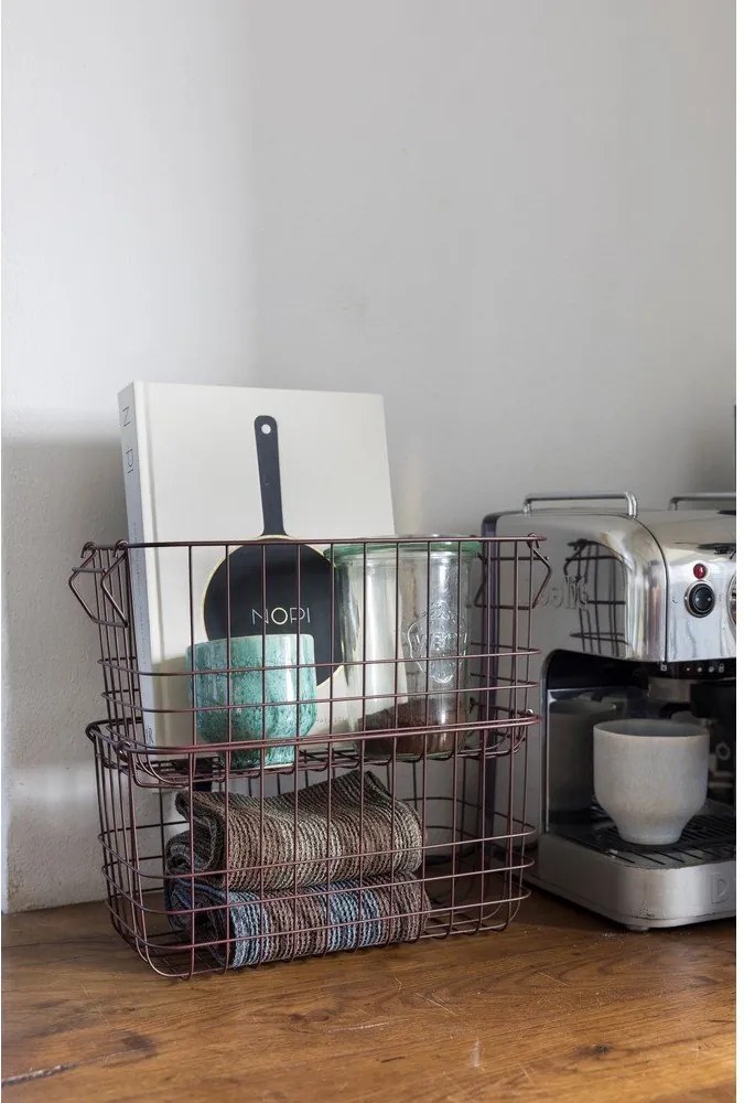 Coș de depozitare din sârmă din metal 31x16,5x16 cm Store-It – Mette Ditmer Denmark