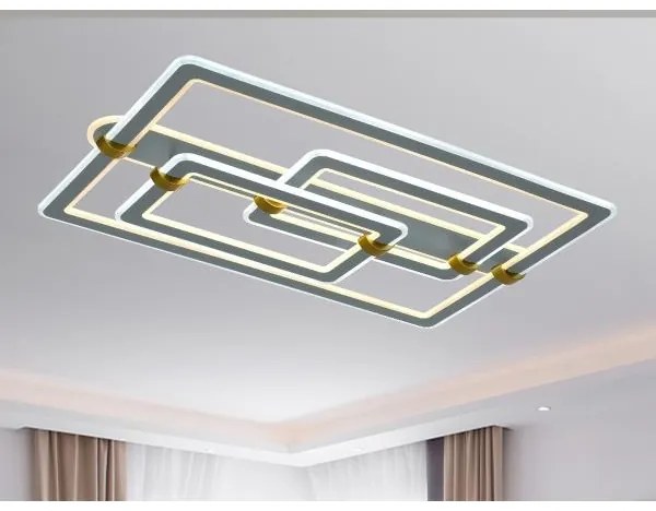 Plafonieră LED dimabilă 280W/230V 3000-6500K + telecomandă