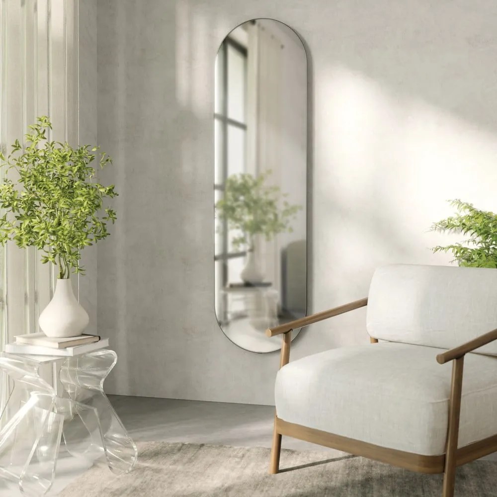 Oglindă de perete/de podea 46x157 cm Hubba – Umbra