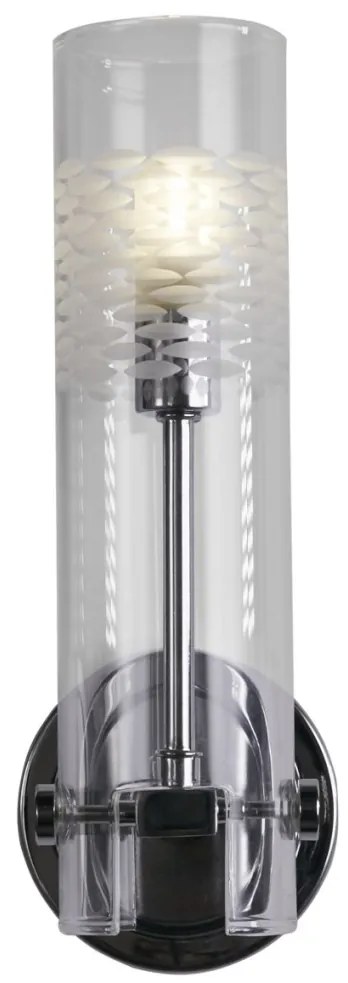Aplica de perete pentru baie IP44 Scope crom
