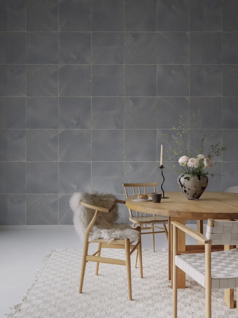 Tapet Craft Tiles, Light Blue, Rebel Walls