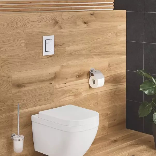 Perie WC Grohe Essentials antracit lucios Hard Graphite