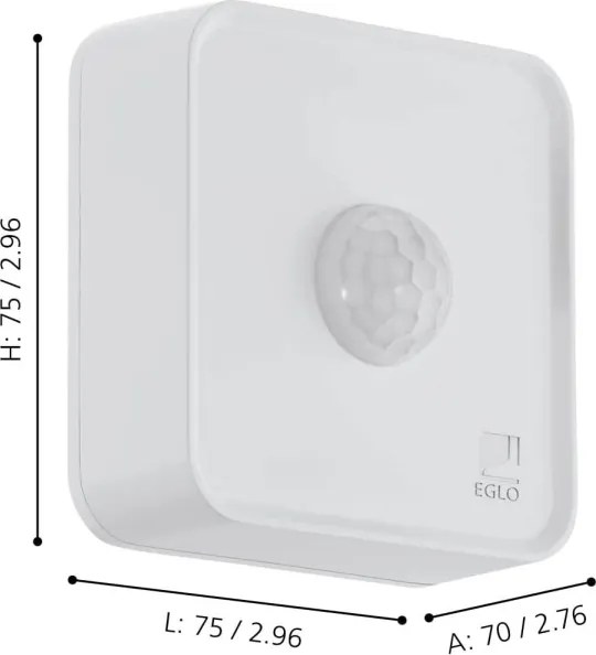 Eglo 99106 - Senzor exterior de mișcare și crepuscular CONNECT-Z IP44