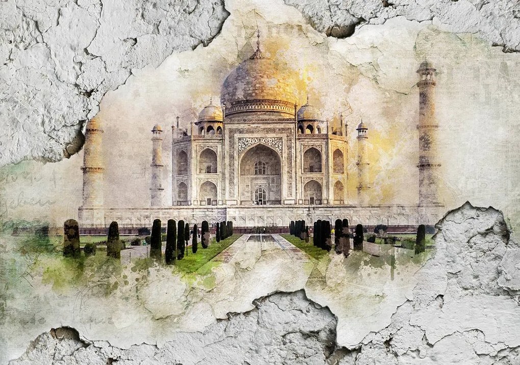 Fototapet - Taj Mahal (254x184 cm)