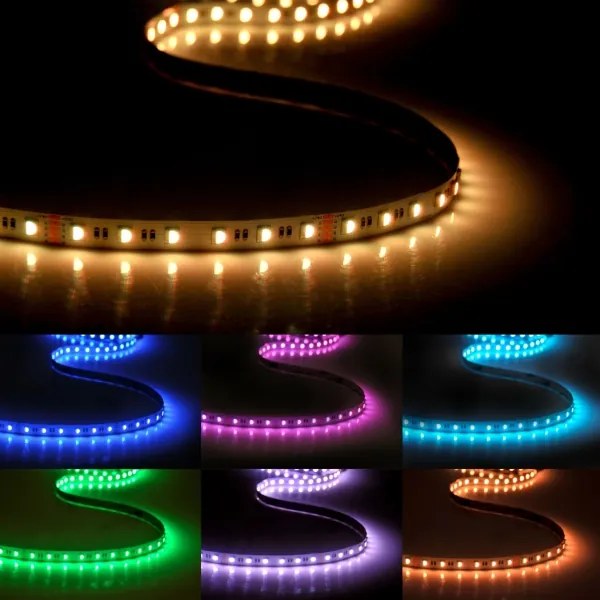 Banda LED RGBW reglabilă 3m LED/22W/24/230V cu telecomandă