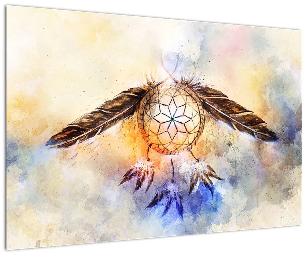 Tablou - Captator de vise cu pene (90x60 cm)