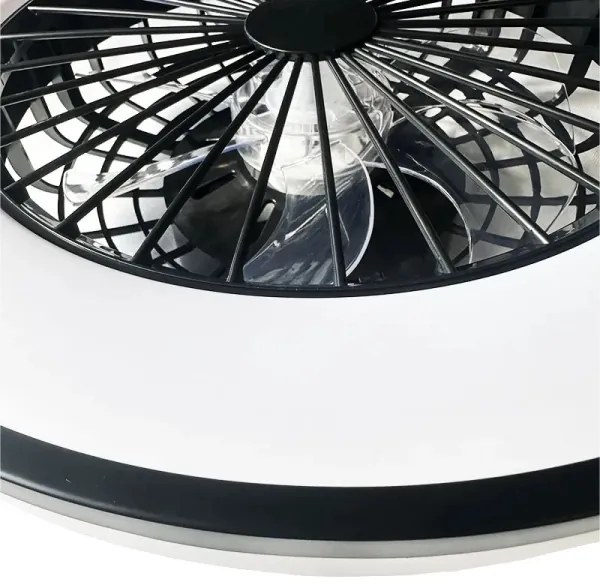 Plafonieră LED cu ventilator OPAL LED/48W/230V + telecomandă