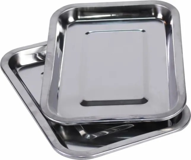 Tocător din bambus, cu tavă de scurgere din aluminiu, 40 x 2
