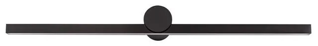 Aplica de perete LED pentru oglinda baie IP54 BREGGO negru, 81cm