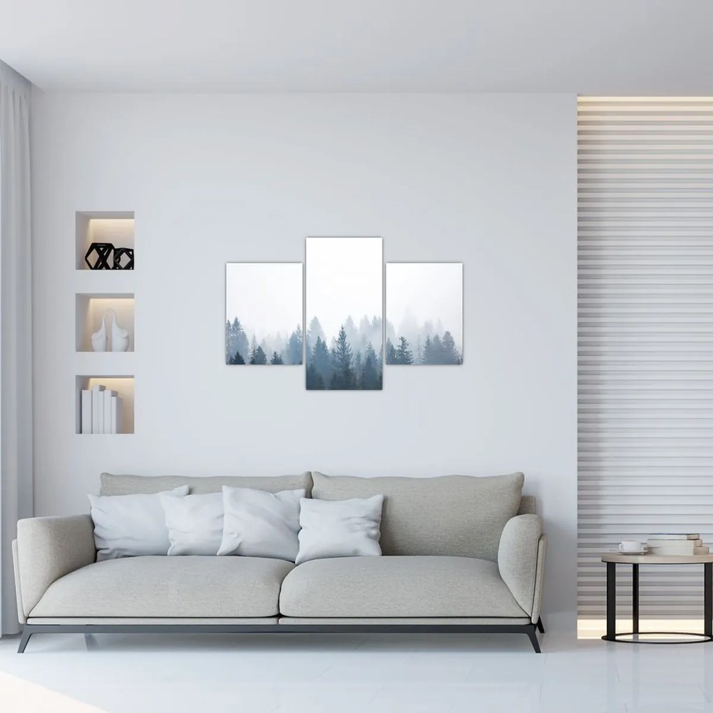 Tablou - Pădure cețoasă (90x60 cm)