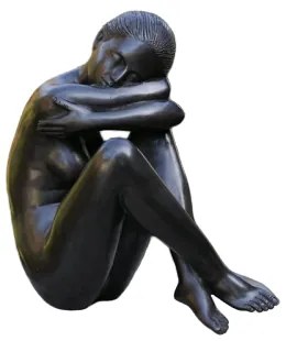 Statuie de bronz  NUDE WOMEN, 37x20x17 cm