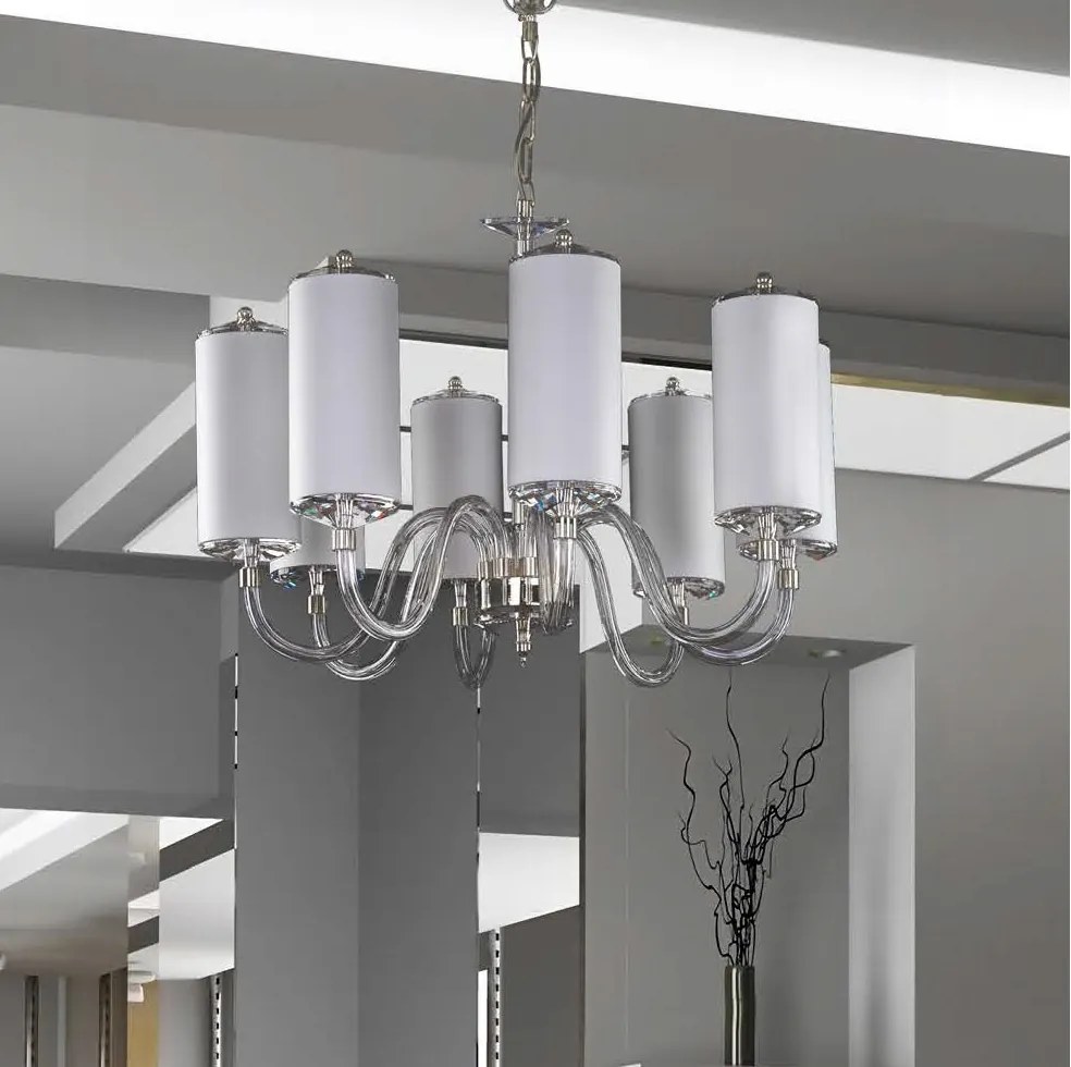 Candelabru deosebit design LUX TUBUS 01-CH