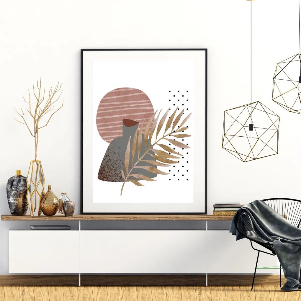 Poster - Abstracție simbolică (A4)