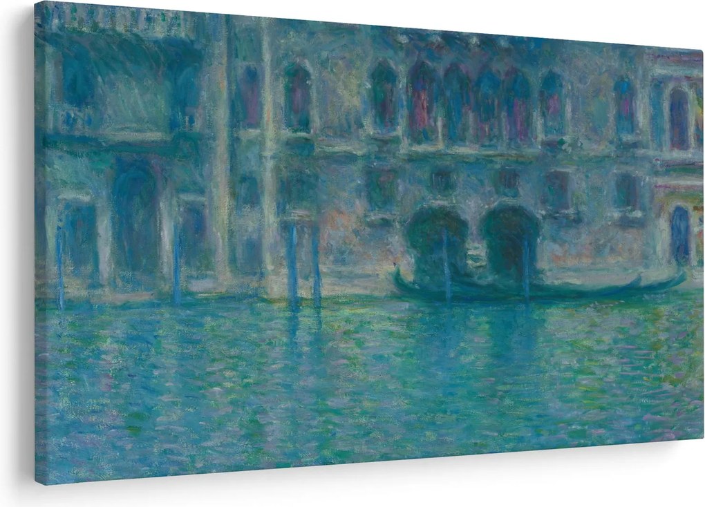 Tablou - Claude Monet, Palazzo da Mula, Venice, reproducere (90x60 cm)