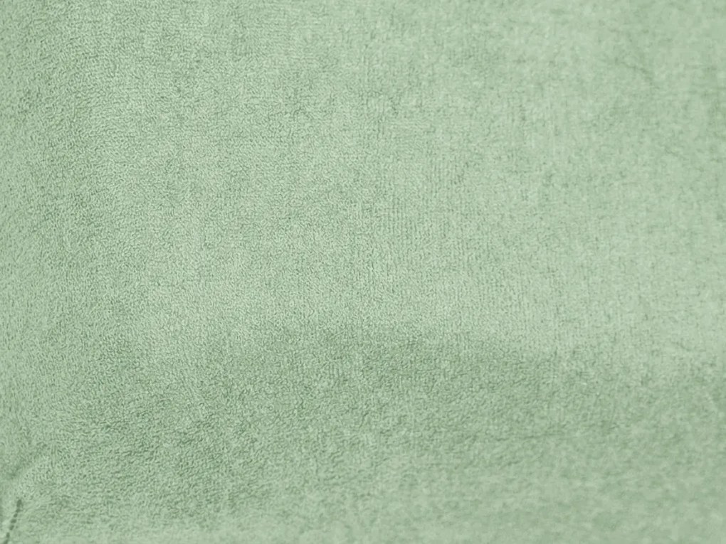 Cearsaf Frotir pentru patut copii cu elastic verde 60x120 cm