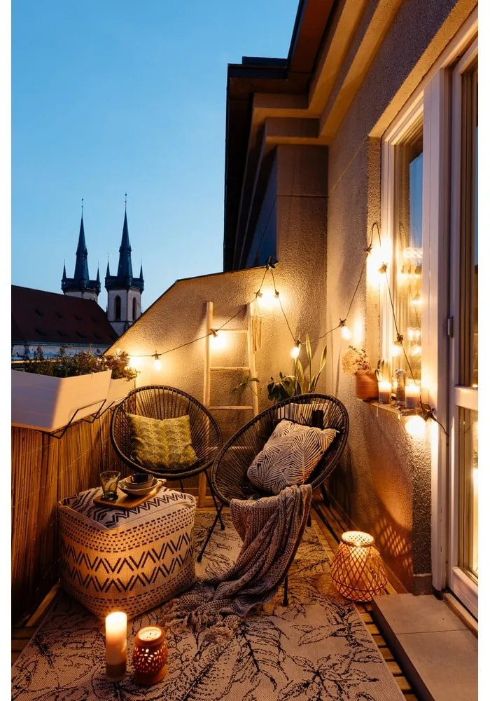 Fotoliu de grădină negru din metal/din plastic Avocado Comfort – Bonami Selection