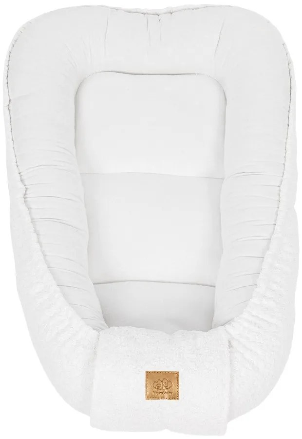 Cuib pentru bebeluș alb 55x83 cm – Meowbaby