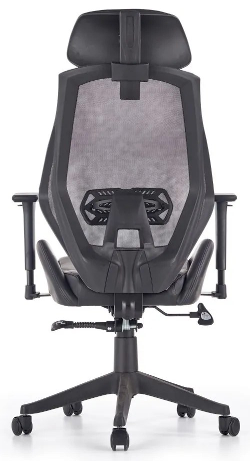 Scaun de birou Hasel, negru/gri