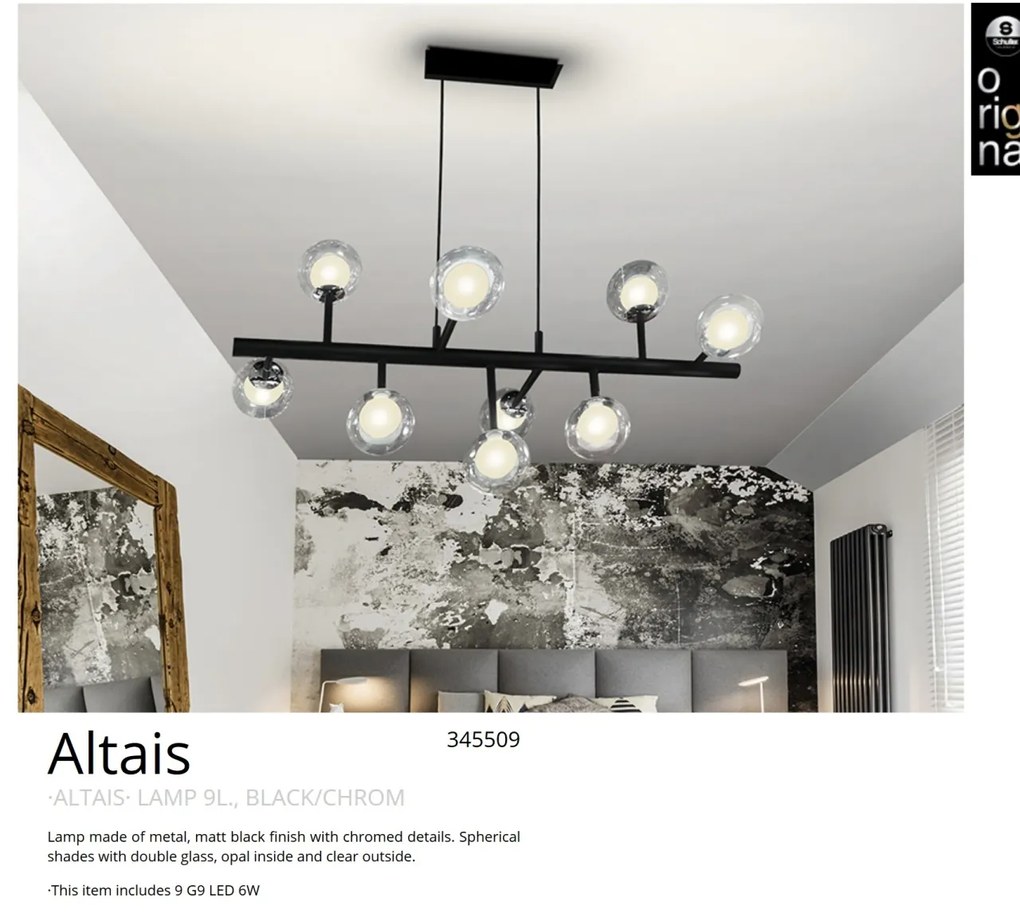 Lustra suspendata design modern Altais SV-345509