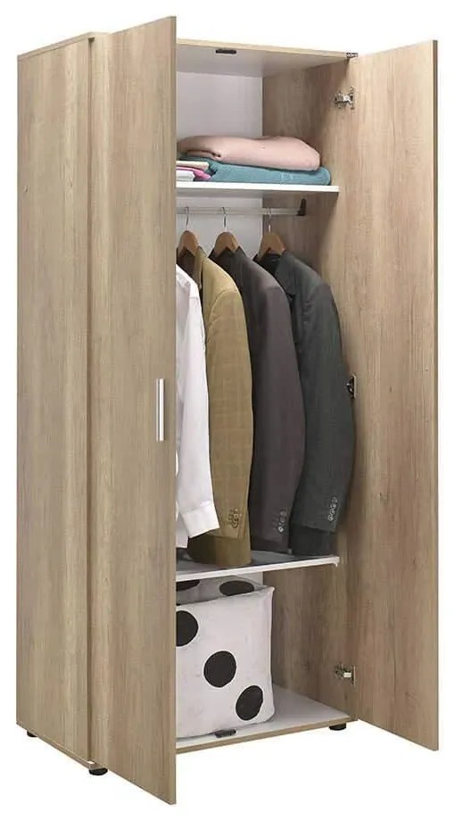 Dulap Haine Adore Trendline cu 2 usi si umeras, 80 x 187 x 47 cm