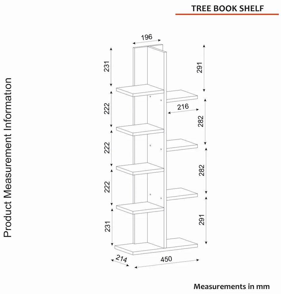 Biblioteca Tree White