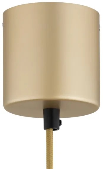 Argon 8869 - Lustră LED suspendată pe cablu BOLTON LED/12,5W/230V 3000K aurie