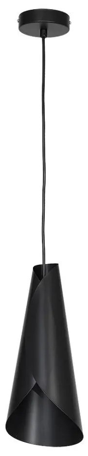 Lustra ROLL 1 1xE27/60W negru