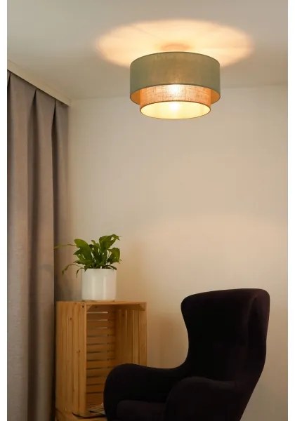 Lustră aplicată Duolla BOHO 1xE27/15W/230V d. 45 cm verde