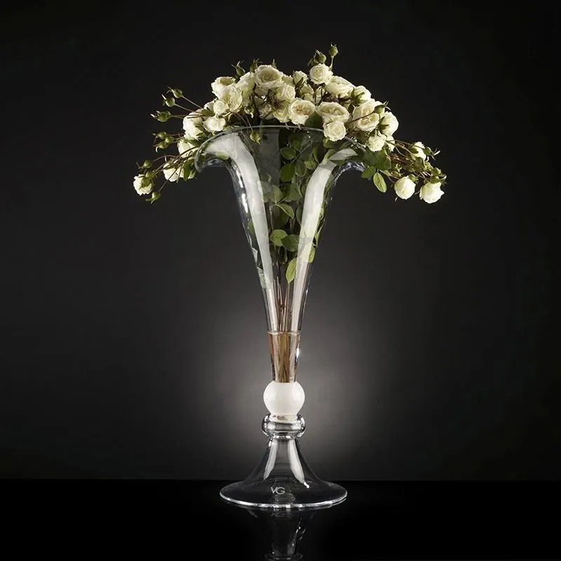 Aranjament floral elegant, buchet mare din trandafiri albi, NAPOLEON 1141163.95