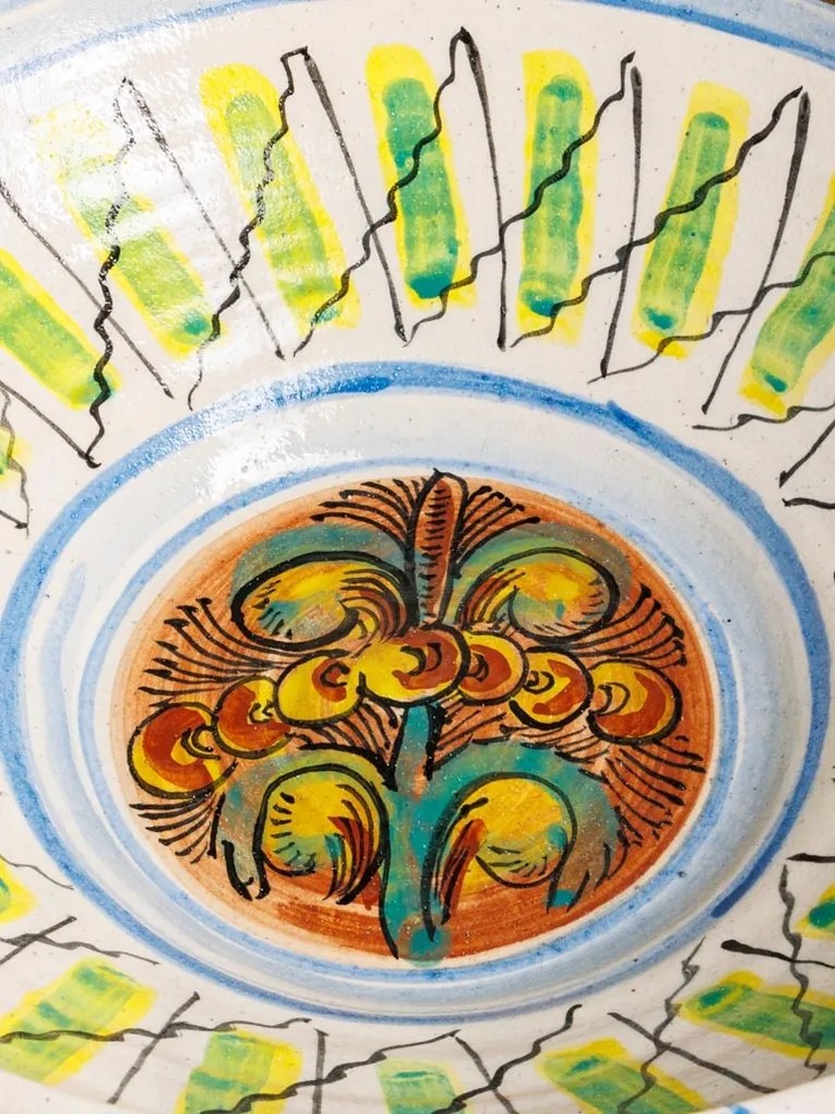 Bol din ceramica D38.5cm Fez