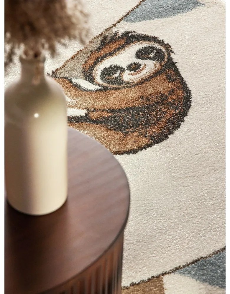 Covor pentru copii crem 120x170 cm Walk like an Elephant Rainbow Party – Villeroy&amp;Boch