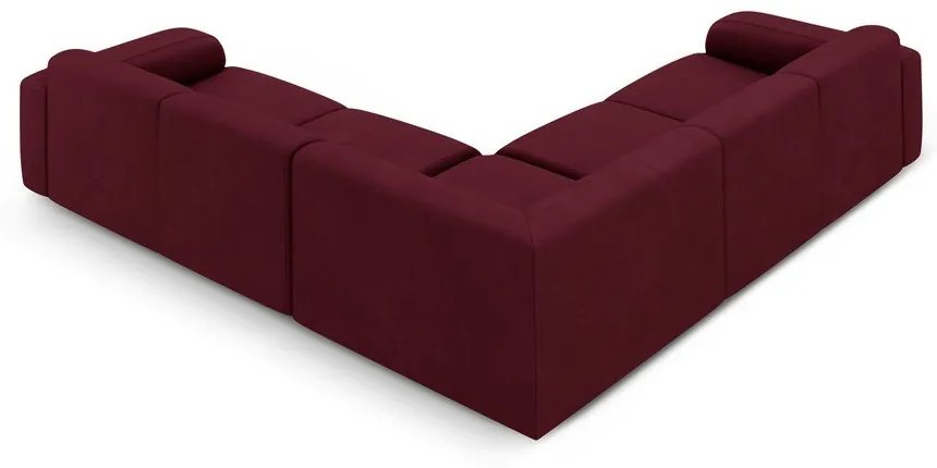 Colțar burgundy (cu colț variabil/în formă de ”L”) Molino – Micadoni Home