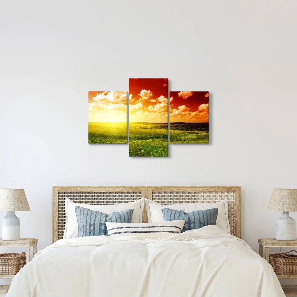 Tablou cu furtuna de vară (90x60 cm)