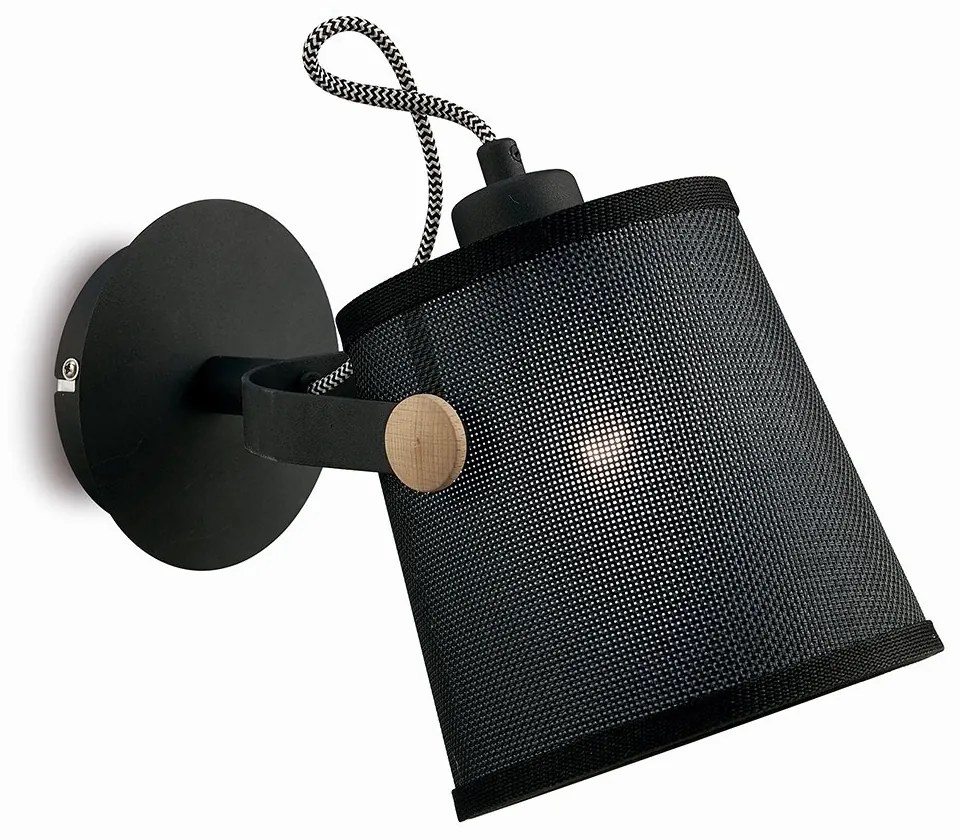 Aplica de perete design modern NORDICA neagra