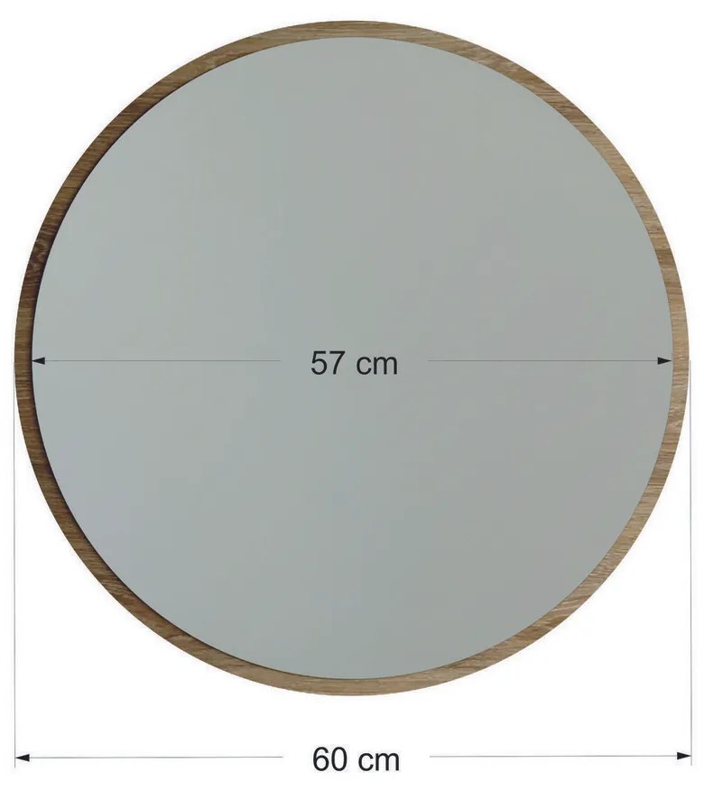Oglindă Ayna Walnut