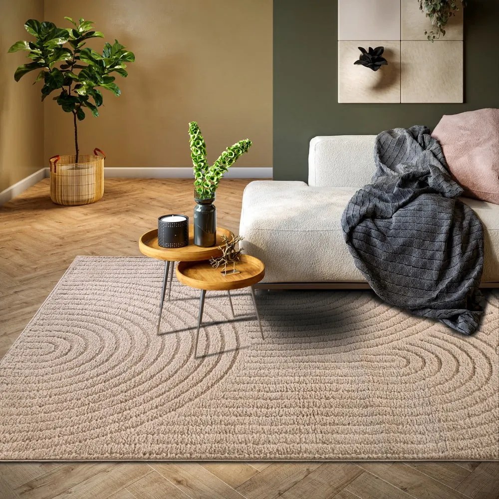 Covor taupe 200x280 cm Panglao New York Taupe – Elle Decoration