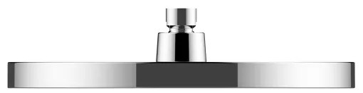 WENKO SOFTWATER 24910100 - Cap de duș 26 x 26 cm, crom lucios/negru