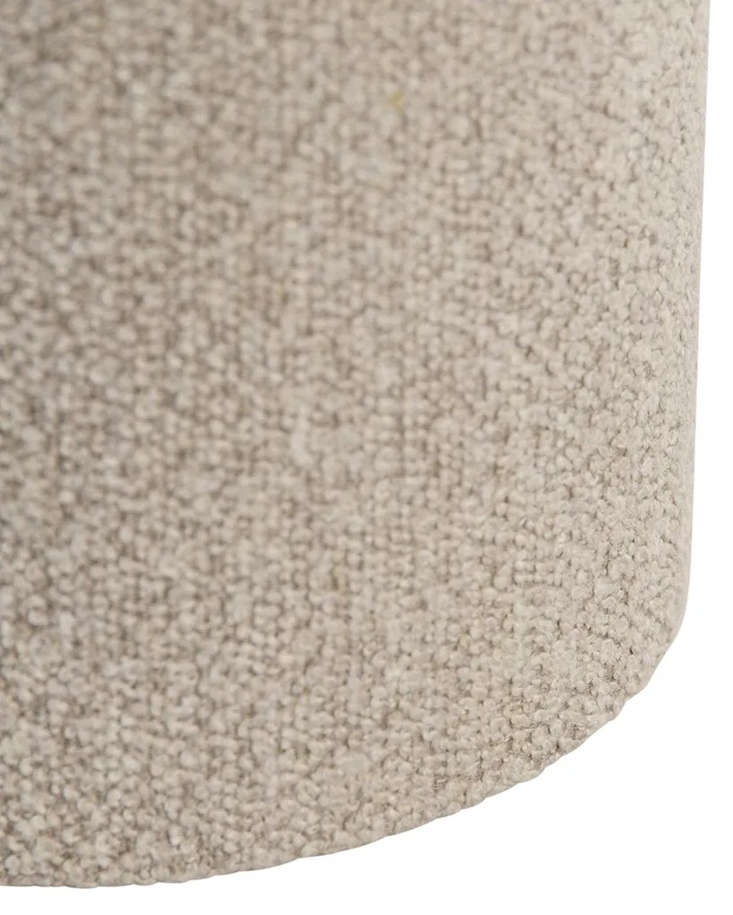 Abajur Boucle taupe 20/20/20