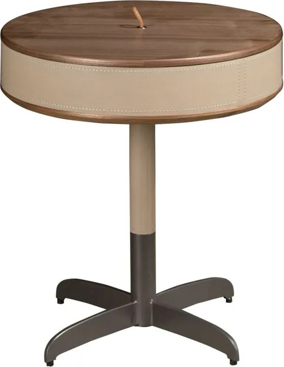 Masuta rotunda LUX Walnut