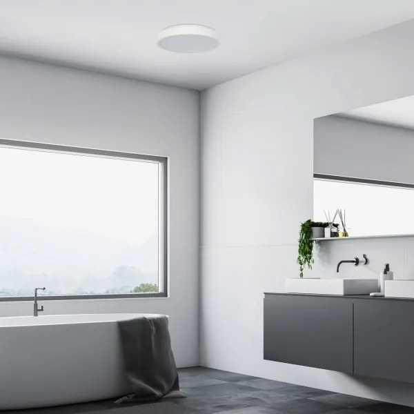 Plafonieră LED pentru baie Rabalux 71258 SAMIRA LED/36W/230V IP44 alb