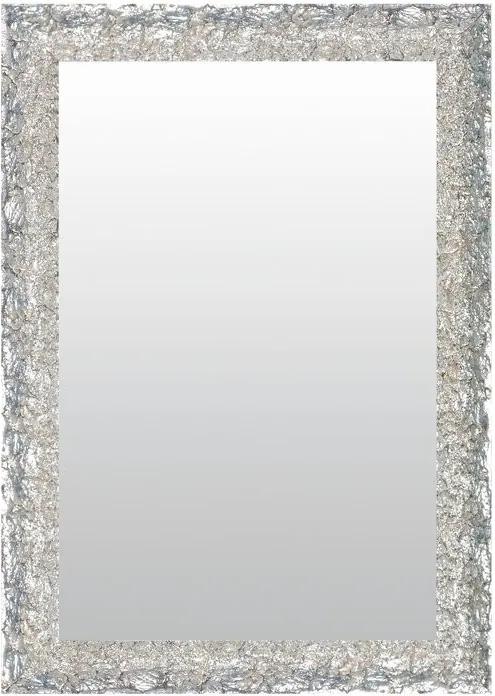 Oglindă de perete Hayley, argintie, 42 x 92 cm