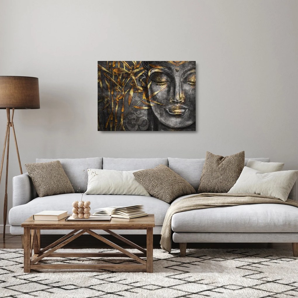 Tablou pe sticlă - Unirea îmțelepciunilor (70x50 cm)