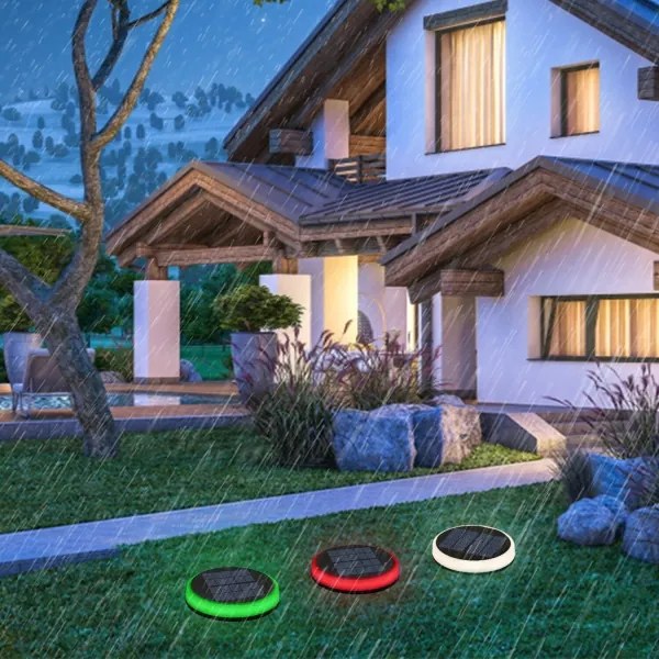 Corp de iluminat LED RGB solar Aigostar LED/0,6W/3,7V IP65