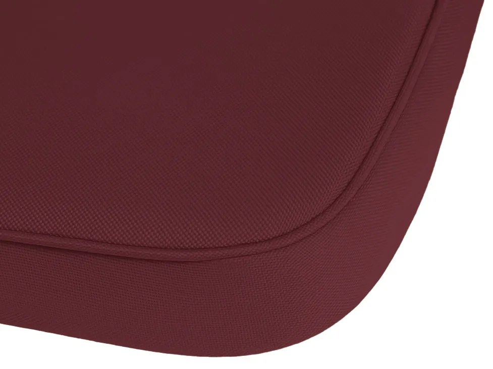 Perna de scaun pentru exterior VIREON 44x45 cm, bordo