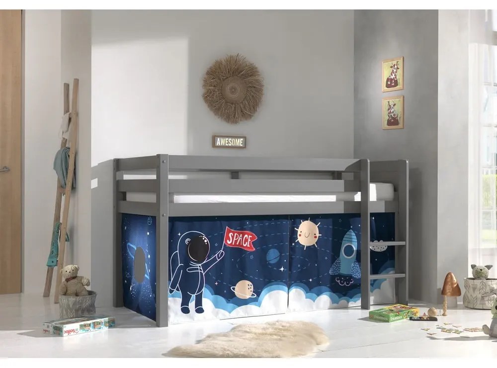 Draperie pentru copii pentru pat 4 buc. 195x75 cm Space Shuttle – Vipack