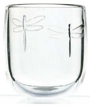 Cupă din sticlă La Rochère Libellules, 280 ml