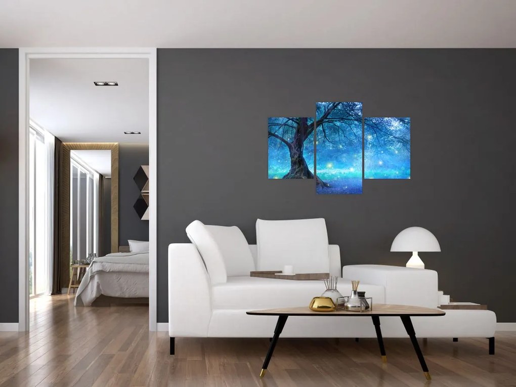 Tablou - Pădure mistică (90x60 cm)
